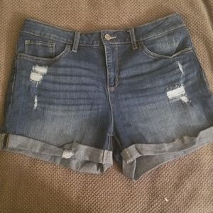 Brand New Denim shorts size 14